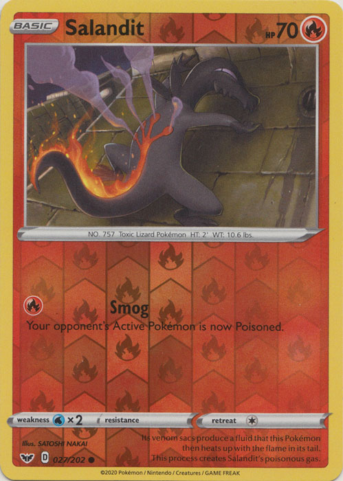 Salandit - 027/202 - Common - Reverse Holo