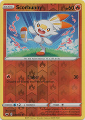 Scorbunny - 030/202 - Common - Reverse Holo