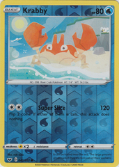 Krabby - 043/202 - Common - Reverse Holo