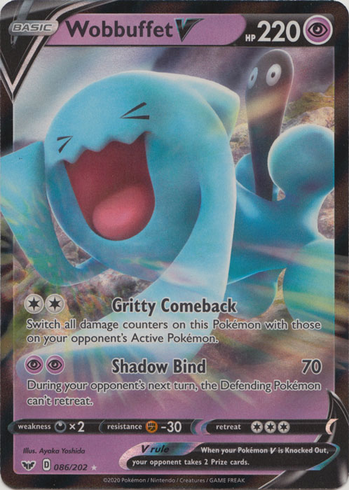 Wobbuffet V - 086/202 - Ultra Rare