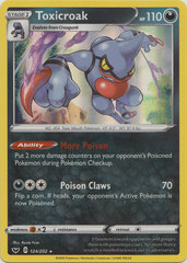 Toxicroak - 124/202 - Holo Rare