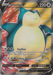 Snorlax V - 197/202 - Full Art Ultra Rare