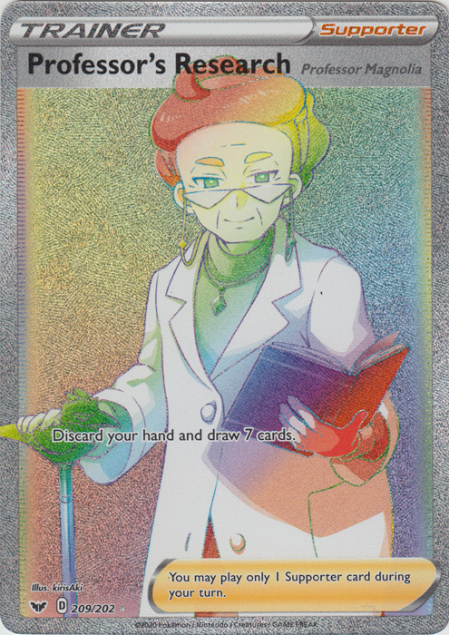 Professors Research - 209/202 - Secret Rare