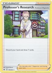 Professor's Research - 178/202 - Non-Holo (SWSH Base Set Symbol)