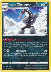 Galarian Obstagoon - 119/202 - Non-Holo (SWSH Base Set Symbol)