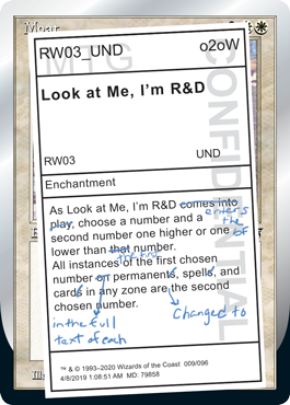 Look at Me, Im R&D