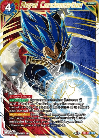 Royal Condemnation - BT9-110 - SPR