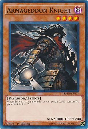 Armageddon Knight - SDSH-EN017 - Common - 1st Edition