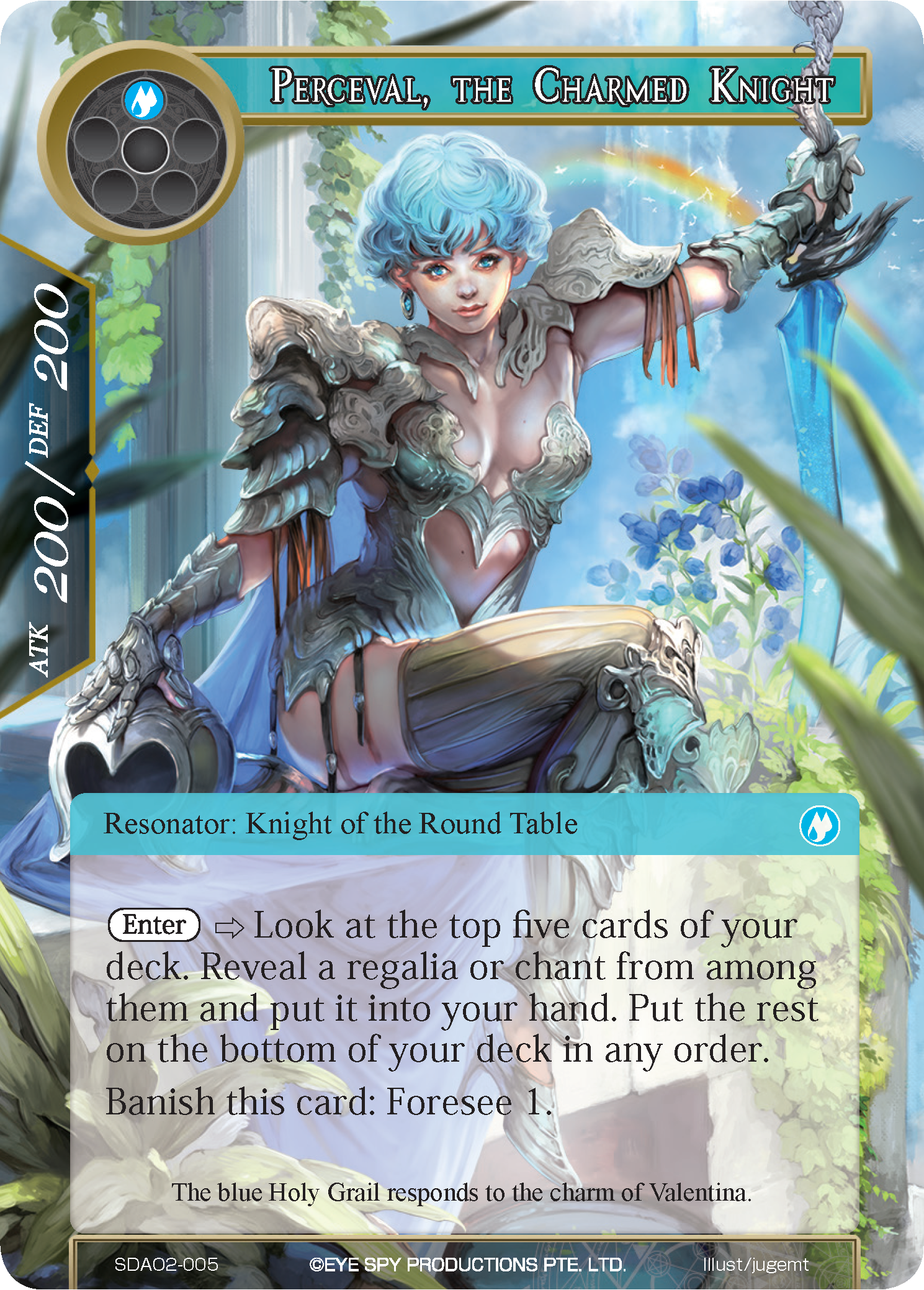 Perceval, the Charmed Knight - SDA02-005 - ST