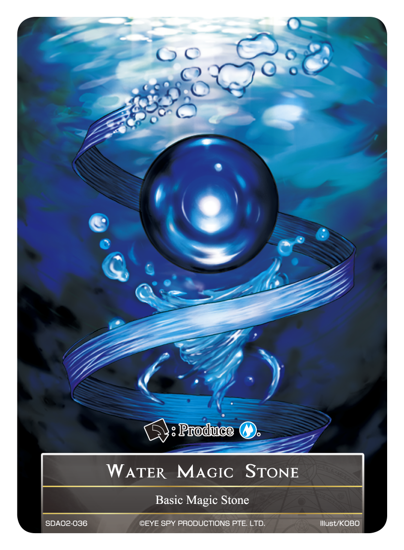 Water Magic Stone - SDA02-036 - ST
