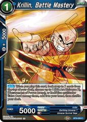 Krillin, BATTLE Mastery - BT9-028 - C - Pre-release (Universal Onslaught)