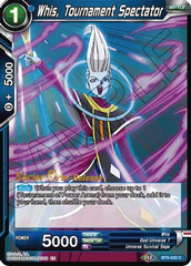 Whis, Tournament Spectator - BT9-033 - C - Pre-release (Universal Onslaught)