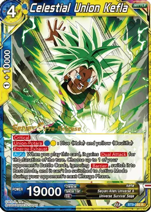 Celestial Union Kefla - BT9-092 - R - Pre-release (Universal Onslaught)