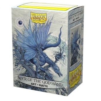 Dragon Shield Matte Art Sleeves: Seer of the God Hand (100ct)