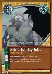 Silent Killing Jutsu - J-014 - Rare - Unlimited Edition - Diamond Foil