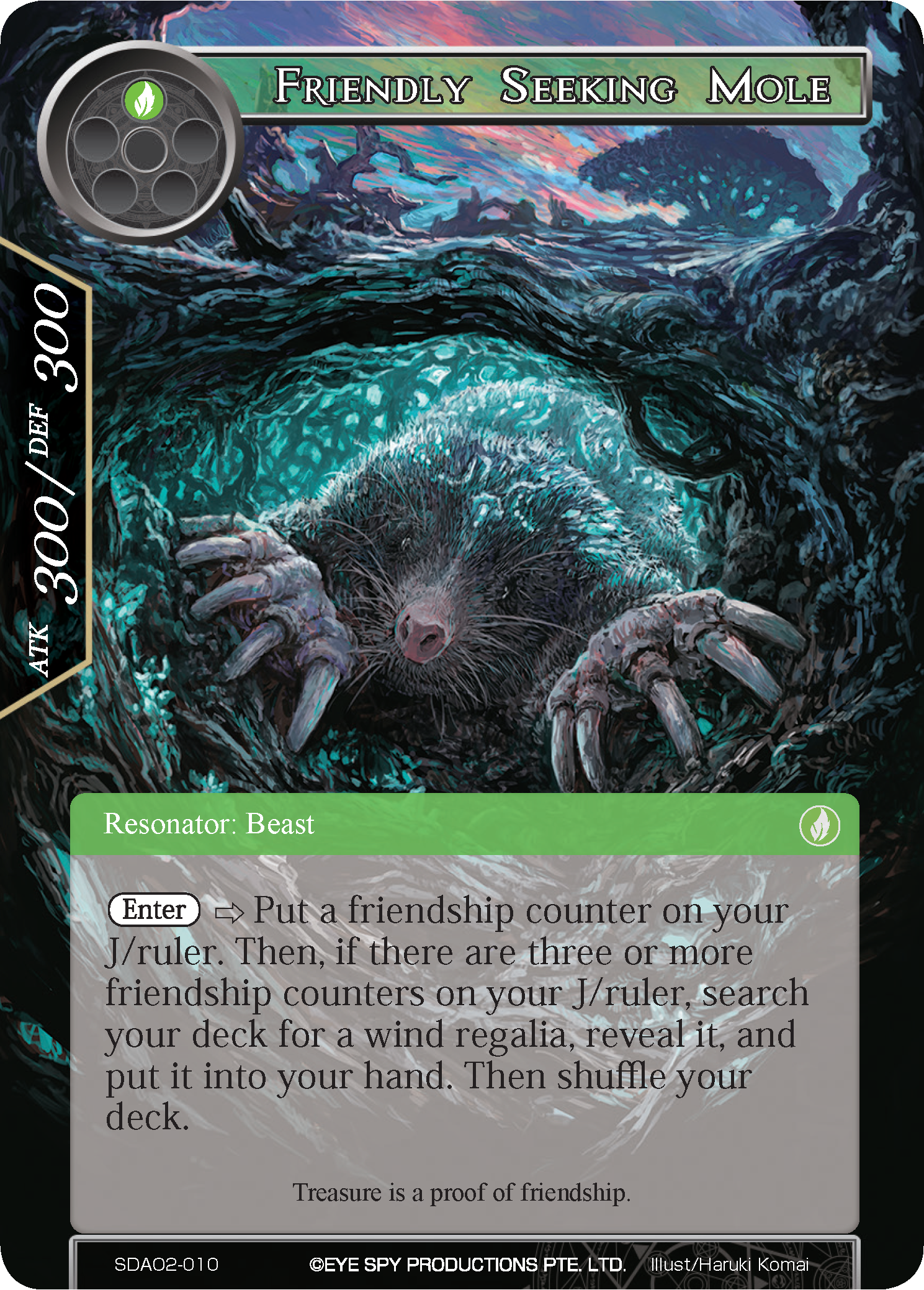 Friendly Seeking Mole - SDA02-010 - ST