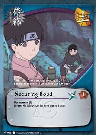 Securing Food - M-082 - Common - Unlimited Edition