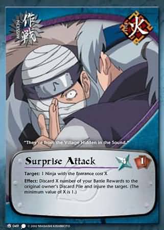Surprise Attack - M-049 - Common - Unlimited Edition