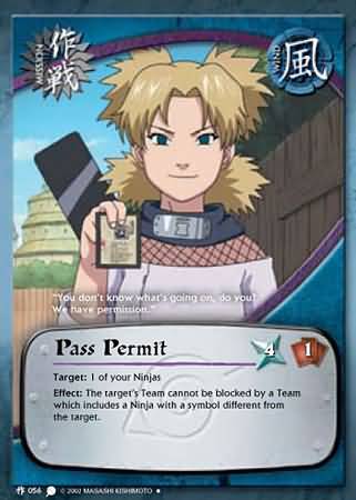 Pass Permit - M-056 - Uncommon - Unlimited Edition