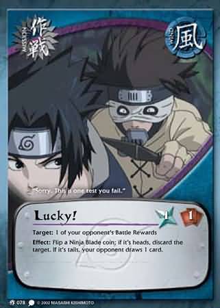 Lucky! - M-078 - Common - 1st Edition - Foil
