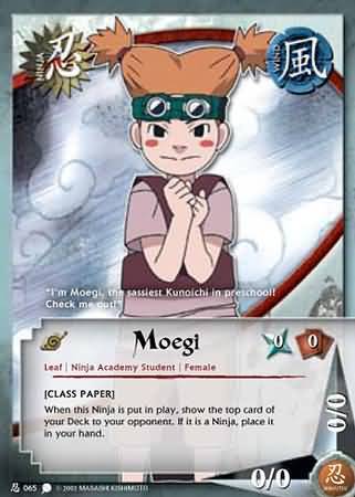 Moegi - N-065 - Common - Unlimited Edition - Diamond Foil