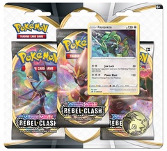 Sword & Shield - Rebel Clash 3 Pack Blister - Rayquaza