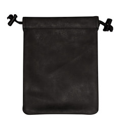 Suede Collection Treasure Nest Jet Black Dice Accessories Bag