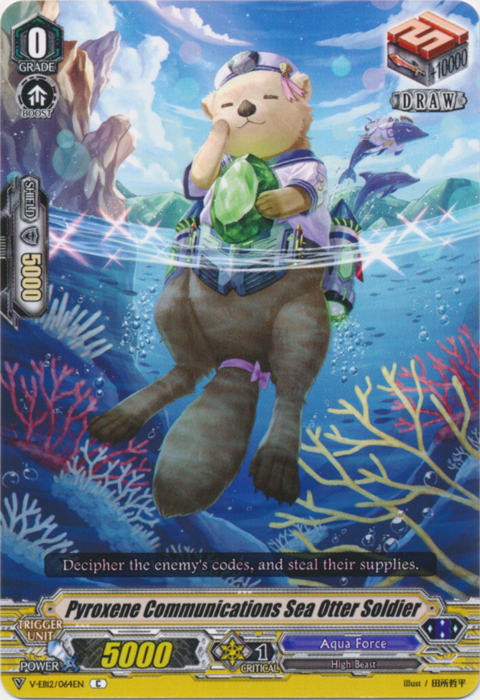 Pyroxene Communications Sea Otter Soldier - V-EB12/064EN - C Pyroxene Communications Sea Otter Soldier - V-EB12/064EN - C