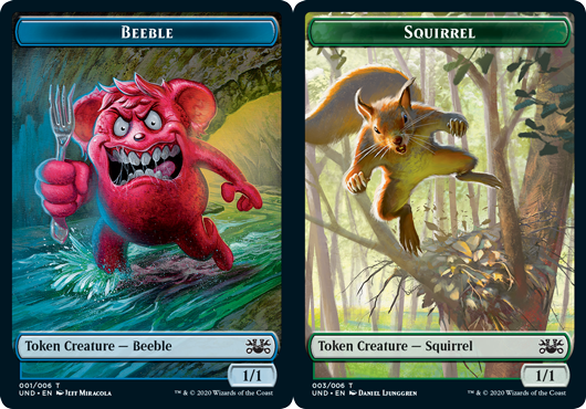 Beeble Token // Squirrel Double-Sided Token