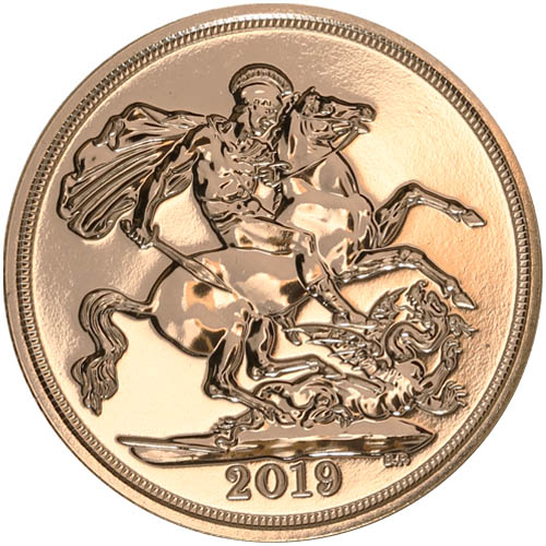 2019 Great Britain Gold Sovereign (BU)