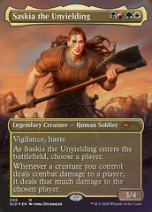 Saskia the Unyielding - Foil