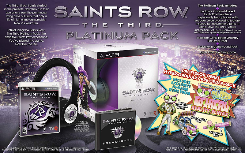 Saints Row: The Third [Platinum Pack]