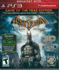 Batman: Arkham Asylum [Game of the Year Edition] (Greatest Hits)