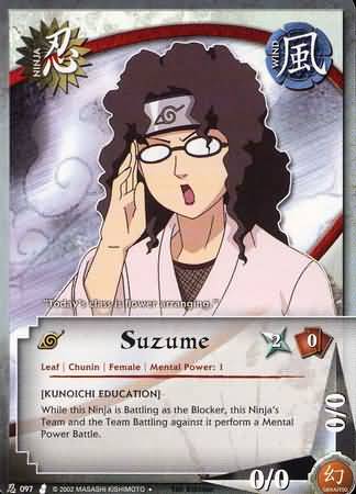 Suzume - N-097 - Uncommon - 1st Edition - Foil