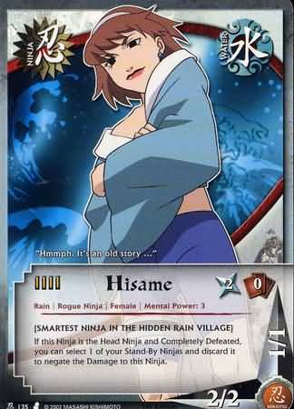 Hisame - N-135 - Common - Unlimited Edition - Foil