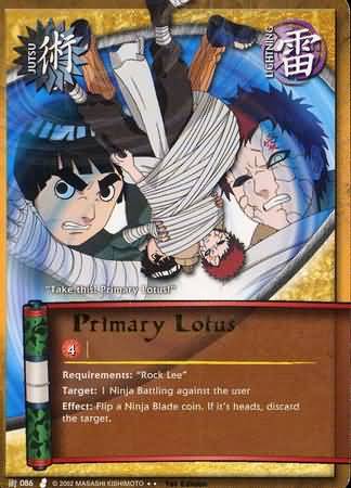 Primary Lotus - J-086 - Rare - Unlimited Edition