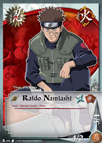 Raido Namiashi - N-099 - Starter Deck - Unlimited Edition