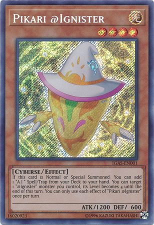 Pikari @Ignister - IGAS-EN001 - Secret Rare - Unlimited Edition