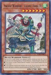 Ancient Warriors - Valiant Zhang De - IGAS-EN013 - Rare - Unlimited Edition