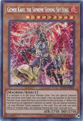 Gizmek Kaku, the Supreme Shining Sky Stag - IGAS-EN024 - Secret Rare - Unlimited Edition