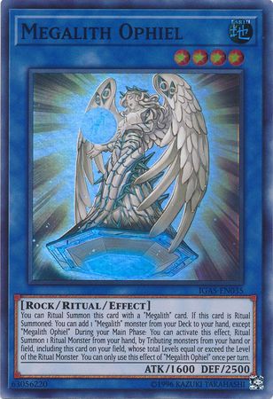 Megalith Ophiel - IGAS-EN035 - Super Rare - Unlimited Edition