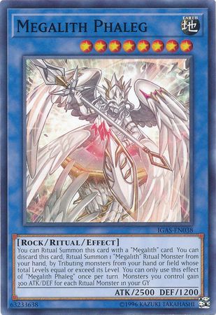 Megalith Phaleg - IGAS-EN038 - Common - Unlimited Edition