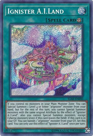 Ignister A.I.Land - IGAS-EN050 - Secret Rare - Unlimited Edition