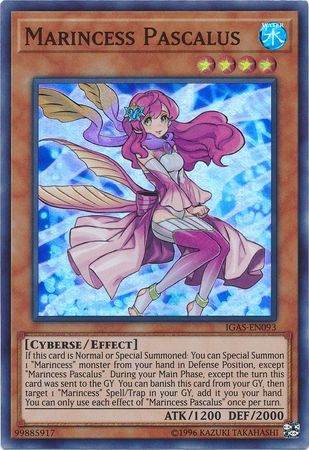 Marincess Pascalus - IGAS-EN093 - Super Rare - Unlimited Edition