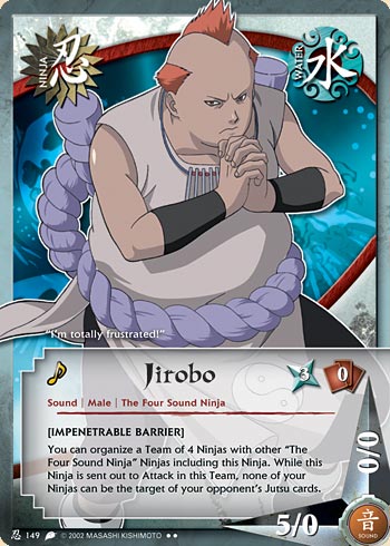 Jirobo - N-149 - Rare - 1st Edition - Foil