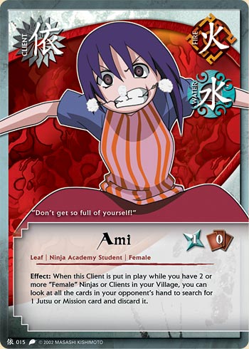 Ami - C-015 - Common - 1st Edition - Wavy Foil
