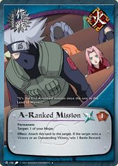 A-Ranked Mission - M-156 - Uncommon - 1st Edition - Wavy Foil