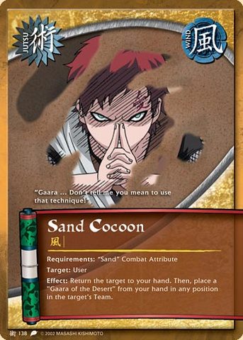 Sand Cocoon - J-138 - Common - Unlimited Edition