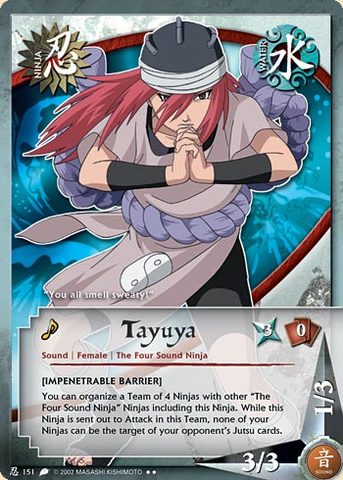 Tayuya - N-151 - Rare - Unlimited Edition
