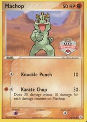 Machop - 64/101 - City Championship Promo